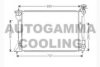 AUTOGAMMA 104569 Radiator, engine cooling